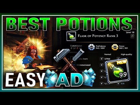 How to Make Yourself the BEST Potions (dps+heal) Make 320% AD profit by Selling! - Neverwinter M23