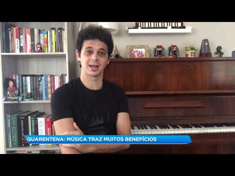Quarentena: música traz muitos benefícios