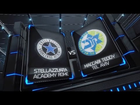 Adidas NGT - Gruppo A 2^ - Stella Azzurra Academy Roma VS Maccabi Teddy Tel Aviv - Fanner Basket