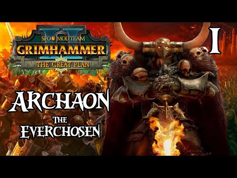 Warriors of Chaos Overhaul! - Archaon the Everchosen #1 - Total war Warhammer 2, SFO Grimhammer