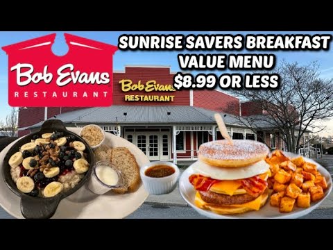 Bob Evans Menu
