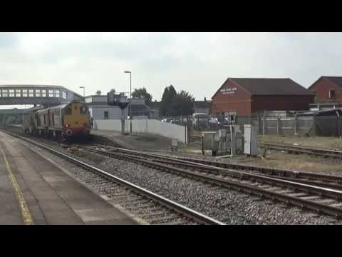 20312 and 20309 departs Bridgwater with 6M63 on 30th September 2014