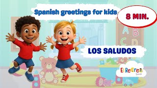 Learn Spanish Greetings for Kids | Easy and Fun Lesson!