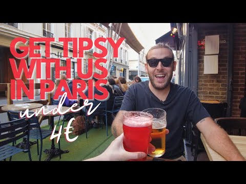 Cheap Bars to Drink in Paris I Beer under 4€ Video