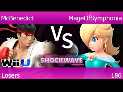 SW 186 - SRC | McBenedict (Ryu) vs LG | MageOfSymphonia (Rosalina) Losers - Smash 4
