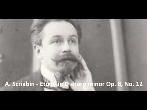 A. Scriabin - Etude in D sharp minor Op. 8, No. 12 (Maciej Wota)