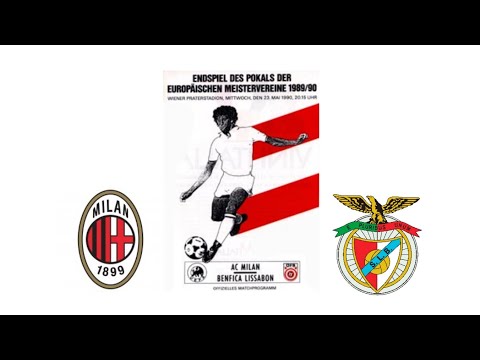 1990 UEFA European Cup Final, AC Milan vs Benfica