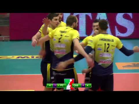 Highlights Wixo LPR Piacenza - BCC Castellana Grotte 3-0 (4/2/18)