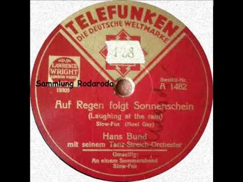 Auf Regen folgt Sonnenschein - Hans Bund