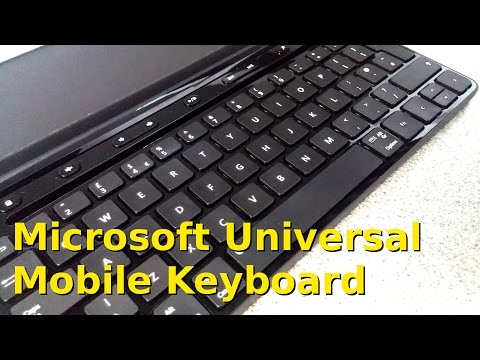 Microsoft Universal Mobile Keyboard - A Review