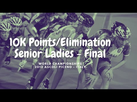 World Speed Championships 2012| 10K Points/Elimination Women