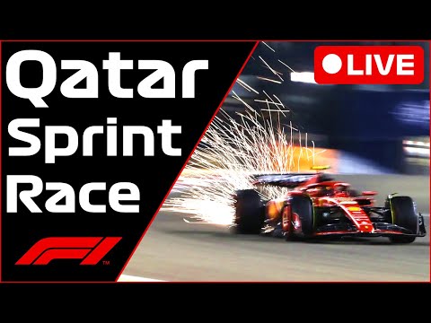 🔴F1 LIVE - Qatar GP SPRINT RACE - Commentary + Live Timing