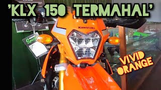 Download lagu NEW ‼️ KAWASAKI KLX 150 SE VIVID ORANGE 2024 | KLX 150 HIGHEST Type ‼️ mp3