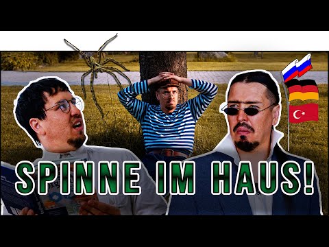 43# Vergleich: Deutsche | Russen I Türken - Spinne im Haus
