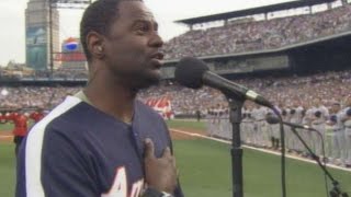 2005 ASG: Brian McKnight performs national anthem