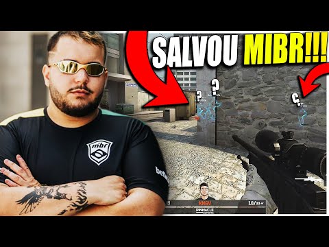 KNG FAZ MILAGRE DE AWP PARA SALVAR O TIME! V$M REI DOS 1TAPS... NEW MIBR vs FNATIC - CSGO HIGHLIGHTS