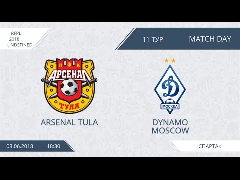 AFL18. Russia. Premier League. Day 11. Arsenal Tula - Dynamo Moscow