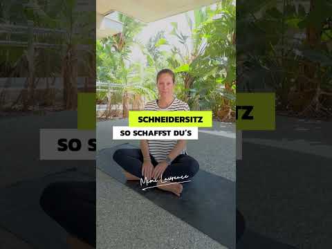 Hilfe, ich kann keinen Schneidersitz