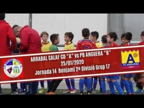 Benjamí (U10) Arrabal-Calaf Gramanet CD "A" vs  PB Anguera "B"  25/01/2020 Jornada 14 Grup 17