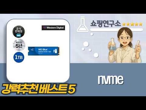 NVMe SSD 5종 비교: WD, 삼성, KINGDOM, CLOUD