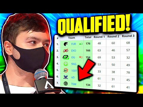 How TSM QUALIFIED for WINNER'S BRACKET! - ($2,000,000 ALGS Championships LAN)