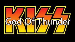 KISS - God Of Thunder (Lyric Video)