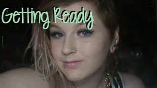 Getting Ready- Mint Eyes & Pink Lips