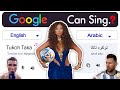 Google Sings TUKOH TAKA ️ Google Translate Aju A Kay Worldcup2022