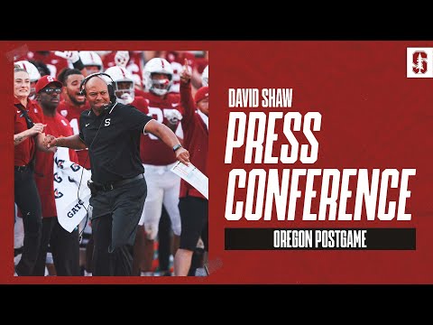 Stanford Football Postgame Press Conference v. Oregon 10.2.21
