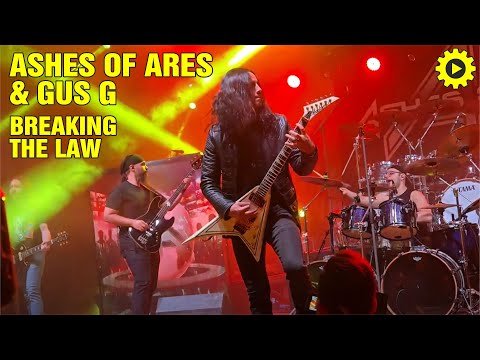 ASHES OF ARES (ft Gus G) - Breaking the Law [#live 29/9/2025 in Thessaloniki Greece]