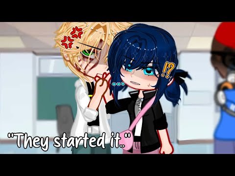 "They started it.." | 《 Miraculous Ladybug 》 | TW: blood | ◇