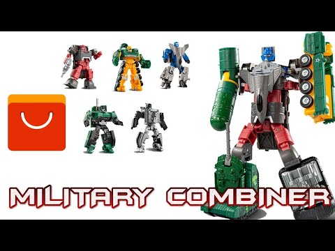 5-in-1 Military Combiner | #transformers #combiner #aliexpress