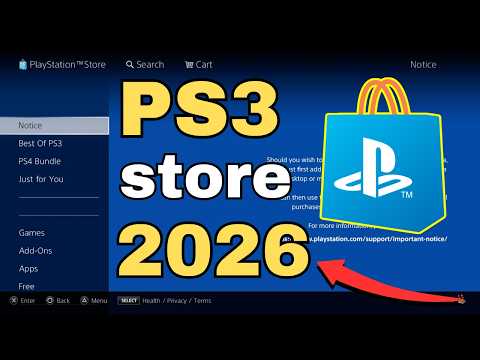 Exploring The PS3 PlayStation Store in 2026