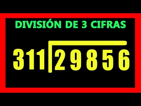 ✅👉 Divisiones de 3 cifras afuera y 5 adentro