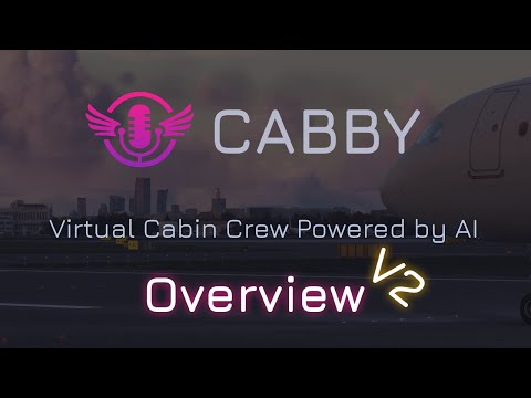 Cabby - Virtual Cabin Crew Powered by AI for Microsoft Flight Simulator and X-Plane - Overview 2