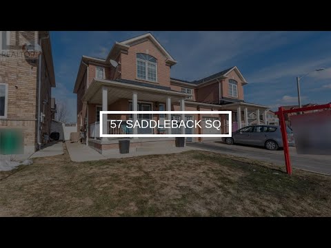 57 SADDLEBACK SQ | Brampton Real Estate