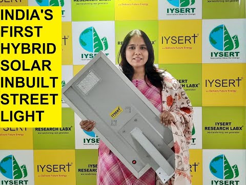 18 Watt Semi Integrated Solar Street Light