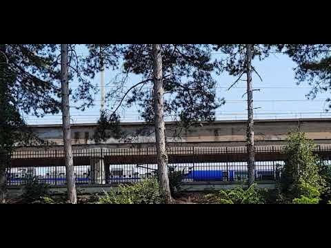 treno passeggeri a Lione estate 2019