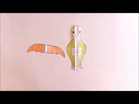 How to make a Dragon Paper Airplane