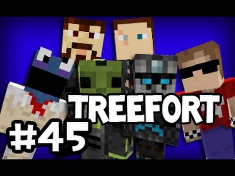 Minecraft: Tree Fortress w/ Creatures - Part 45: Operation FinkleBoob
