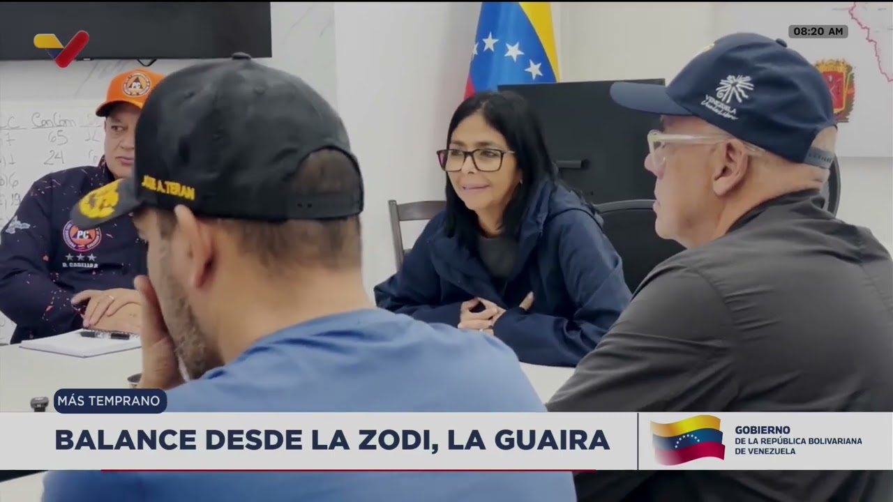 Delcy Rodríguez: 589 fallecidos y 2980 heridos por terremoto en Venezuela (balance 26 junio 8 am)