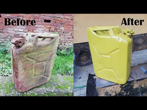 Restoration Old Military Jerry Can/Vojni Karnister