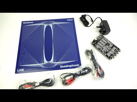 Playing the first new Quadraphonic Vinyl Record in over 30 years