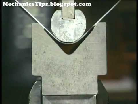 Operations of shearing and bending sheet metals