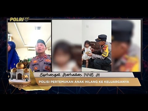 LIVE - KAPOLSUB SEKTOR PS INDUK KRAMAT JATI IPDA ABDUL BASIT, SERAHKAN ANAK HILANG