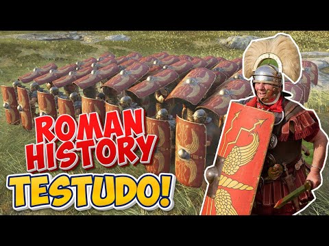 Epic Testudo Formation: Roman Legionary Reenactment in Xanten, Germany | Historical Event Highlights