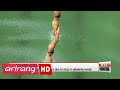 Rio 2016: Green diving pool causes bemusement to divers