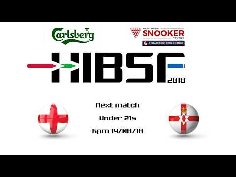 HIBSF Live Stream 2018 - U21 - England B vs Northern Ireland B