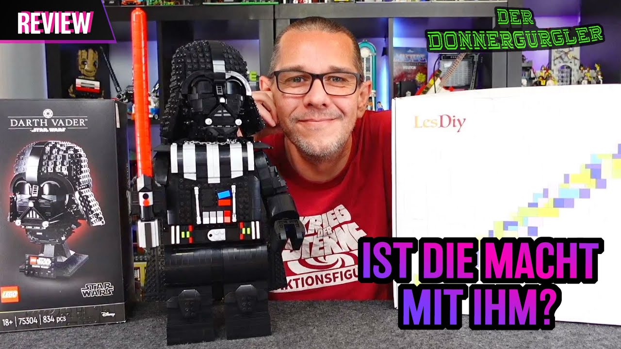 lesDIY Star Wars Darth Vader Mega Figure MOC von Albo. Bauanleitung vs. Partlist Problem