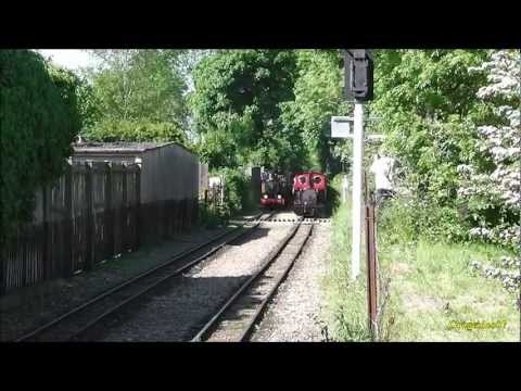 RHDR Steam and Diesel Gala May 2012 with Parallel running